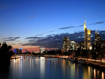 Franfurt am Main mit Blick auf den Main