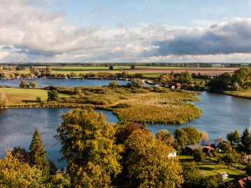 Mecklenburgische Seenplatte von oben