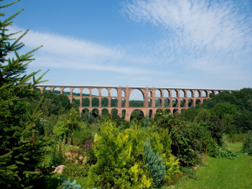 Eisenbahnbrücke im Vogtland