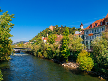 Murinsel in Graz