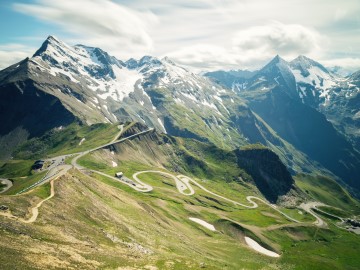 Panoramablick auf den Großglockner